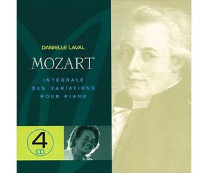 Danielle Laval - Mozart: Intégrale des Variations pour piano