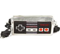 Danielle Nicole - Sac à bandoulière "contrôleur", 'Super Mario' NS5833 (taille unique) (Noir/argent)