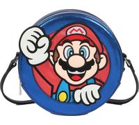 Danielle Nicole - Sac à bandoulière, 'Super Mario' NS5825 (taille unique) (Bleu vif/rouge/argent)
