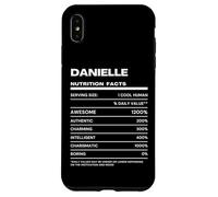 Danielle Valeur Nutritive Nom Drôle Coque pour iPhone XS Max