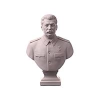 danila-souvenirs Buste Statue Sculpture en marbre du Leader Russe soviétique Joseph Staline 24 cm