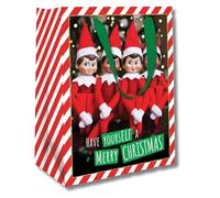 Danilo LTD Sac Cadeau de Luxe Officiel Elf on the Shelf - Noël