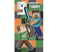 Danilo Minecraft Carte d'anniversaire 9 ans Happy 9th Birthday