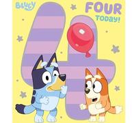 Danilo Promotions Bluey 4 Ans Carte d'Anniversaire, Officielle, Happy, Colour in card