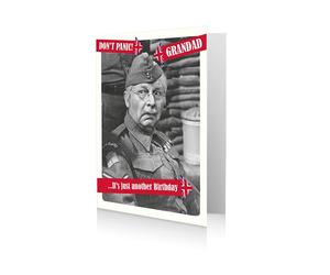 Danilo Promotions Carte d'anniversaire officielle Dad's Army Don't Panic Grandad... It's Just Another Birthday!