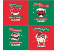 Danilo Promotions Limited FDXB2 Lot de 20 cartes de Noël officielles avec 4 motifs différents