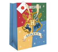 Danilo Promotions Limited Sac cadeau officiel Harry Potter Poudlard, Harry Ron et Hermione Sac cadeau de Noël Poudlard