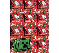 Danilo Promotions Lot De 4 Feuilles De Papier Cadeau De Noël Pour Emballage Cadeau ,Multicolore