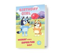 Danilo Promotions LTD bluey, anniversaire fille, carte d'anniversaire