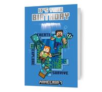 Danilo Promotions LTD carte d'anniversaire générique minecraft