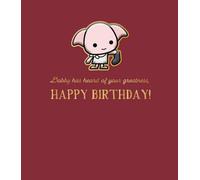 Carte d'anniversaire Harry Potter « Dobby a entendu de votre grandeur »