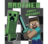 Danilo Promotions LTD Carte d'anniversaire Minecraft Frère