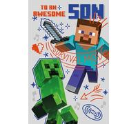 Danilo Promotions LTD carte d'anniversaire minecraft, fils,