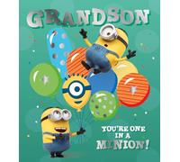Danilo Promotions LTD Carte d'anniversaire moche et méchant pour petit-fils