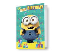 Danilo Promotions LTD Carte d'anniversaire Moi, moche et méchant effet 3D lenticulaire Une carte fantastique pour toutes les occasions