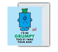 Danilo Promotions LTD Carte d'anniversaire Mr Grumpy « Mr Men Cards » « I'D BE GRUMPY TOO IF I WAS YOUR AGE! »