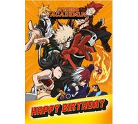 Danilo Promotions LTD Carte d'anniversaire My Hero Academia