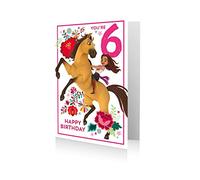 Danilo Promotions Ltd Carte d'anniversaire officielle Spirit pour 6 ans