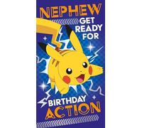 Danilo Promotions LTD Carte d'anniversaire Pokémon Nephew