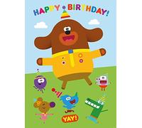 Danilo Promotions LTD Carte d'anniversaire pour enfants, carte d'anniversaire pour enfants, carte officielle Hey Duggee pour enfants, carte d'anniversaire pour enfants Hey Duggee