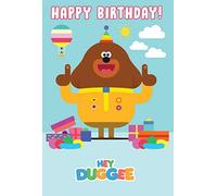 Danilo Promotions LTD Carte d'anniversaire pour enfants, carte d'anniversaire pour enfants, carte officielle Hey Duggee pour enfants, carte d'anniversaire pour enfants Hey Duggee