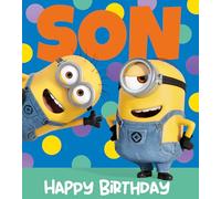 Danilo Promotions LTD Carte d'anniversaire pour fils Moi, moche et méchant Minions