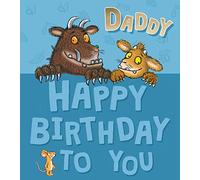 Danilo Promotions LTD Carte d'anniversaire pour papa, carte d'anniversaire pour papa, carte d'anniversaire Gruffalo pour papa, carte d'anniversaire pour lui, Gruffalo
