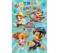 Danilo Promotions LTD Carte d'anniversaire style puzzle Pat' Patrouille