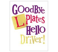 Danilo Promotions LTD Goodbye L Plates, You Passed Your Driving Test Card, Well Done Card
