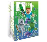 Danilo Promotions Ltd Minecraft Sac cadeau de taille moyenne pour anniversaire ou célébration