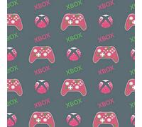Danilo Promotions LTD Papier cadeau Xbox 2 feuille 2 étiquettes papier cadeau d'anniversaire