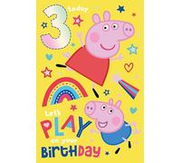 Danilo Promotions Ltd Peppa Pig Carte d'anniversaire 3 ans