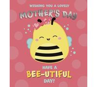 Danilo Promotions LTD Squishmallows Bee-Utiful Carte de fête des mères Happy Mothers