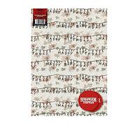 Stranger Things Lot de 2 feuilles de papier cadeau, 2 étiquettes Stranger Things