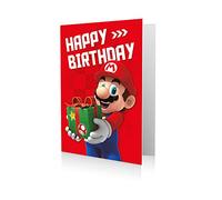 Danilo Promotions LTD Super Mario Carte d'Anniversaire, Joyeux Anniversaire