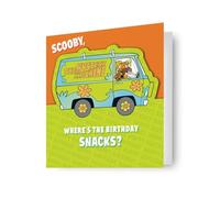 Danilo Promotions LTD Warner Bros - Carte d'anniversaire Scooby Doo « Where 's the Birthday Snacks ? »