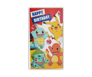 Danilo Promotions Pokemon Carte d'Anniversaire Officielle, Joyeux Anniversaire
