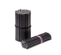 Danilovo Bougies Rituelles en Cire d'abeille (Noir) - Bougies Orthodoxes, Longues, Hauteur 16 cm, 400 Pièces