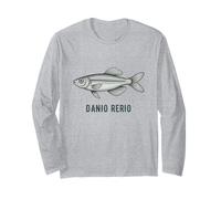 Danio Rerio Illustration de Recherche Scientifique Poisson zèbre Manche Longue