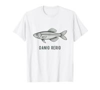 Danio Rerio Illustration de Recherche Scientifique Poisson zèbre T-Shirt