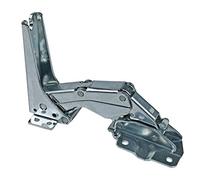 daniplus© Charnière de porte supérieure gauche/droite compatible avec Liebherr 704320000, AEG Electrolux 221120204, 2211202045
