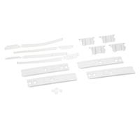 daniplus Kit de montage de porte - Charnière traînée - Kit de montage compatible porte réfrigérateur/congélateur Bauknecht Whirlpool 481231019131