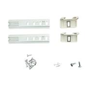 daniplus Kit de montage de porte pour porte remorquée - Kit de charnière traînée compatible Liebherr 9086322, Miele 1878720