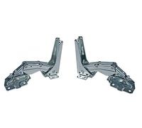 daniplus© Lot de charnières de porte pour réfrigérateur AEG Electrolux 221120104 + 221120204