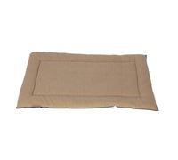 Danish Design Matelas de Cage pour Chien - Polaire Sherpa, Rembourrage recyclé Ecoflex - Avoine - Taille S