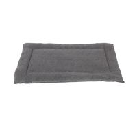 Danish Design Matelas de Cage pour Chien - Polaire Sherpa, Rembourrage recyclé Ecoflex - Gris - Taille M