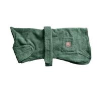 Danish Design Peignoir réglable en Coton avec Velcro pour Chien/Chiot Vert 61 cm