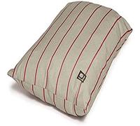Danish Designs Heritage Housse de Couette à Chevrons Beige/Bordeaux Taille M 87 x 138 cm