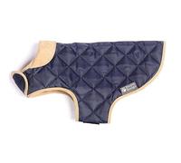 Danish Designs Manteau matelassé pour Chien Bleu Marine 30 cm