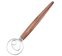 Danish Dough Whisker, batteur à pâte, acier inoxydable, bois de noyer - GEFU | NEDO
